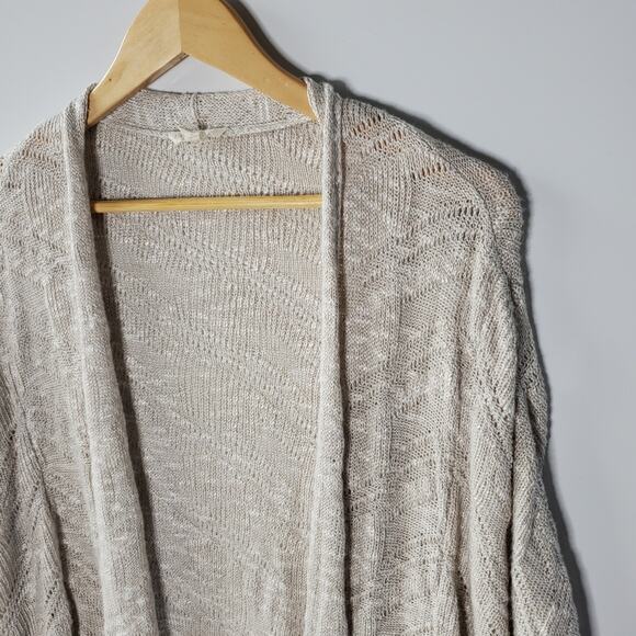 Eileen Fisher open hang dolman sleeve cardigan sweater Excellent used condition - Picture 2 of 6